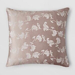 Sferra 3432 Miana Euro Continental Pillow Sham Latte Made in Italy